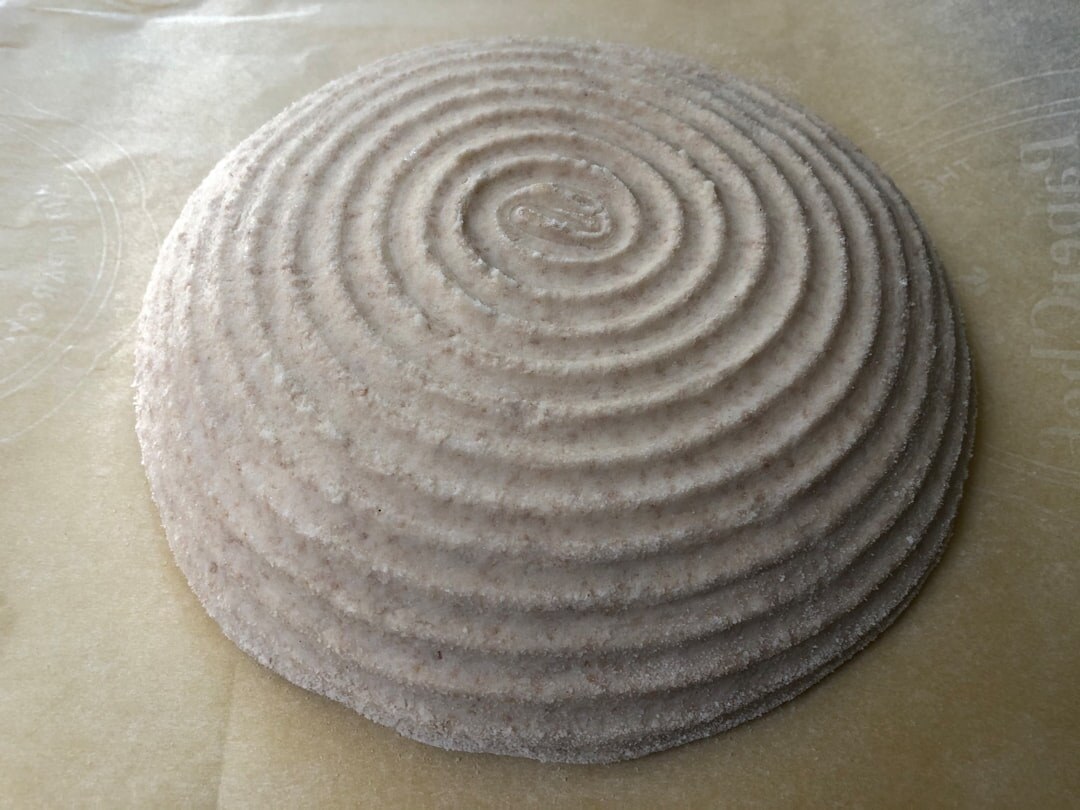 bread dough rising