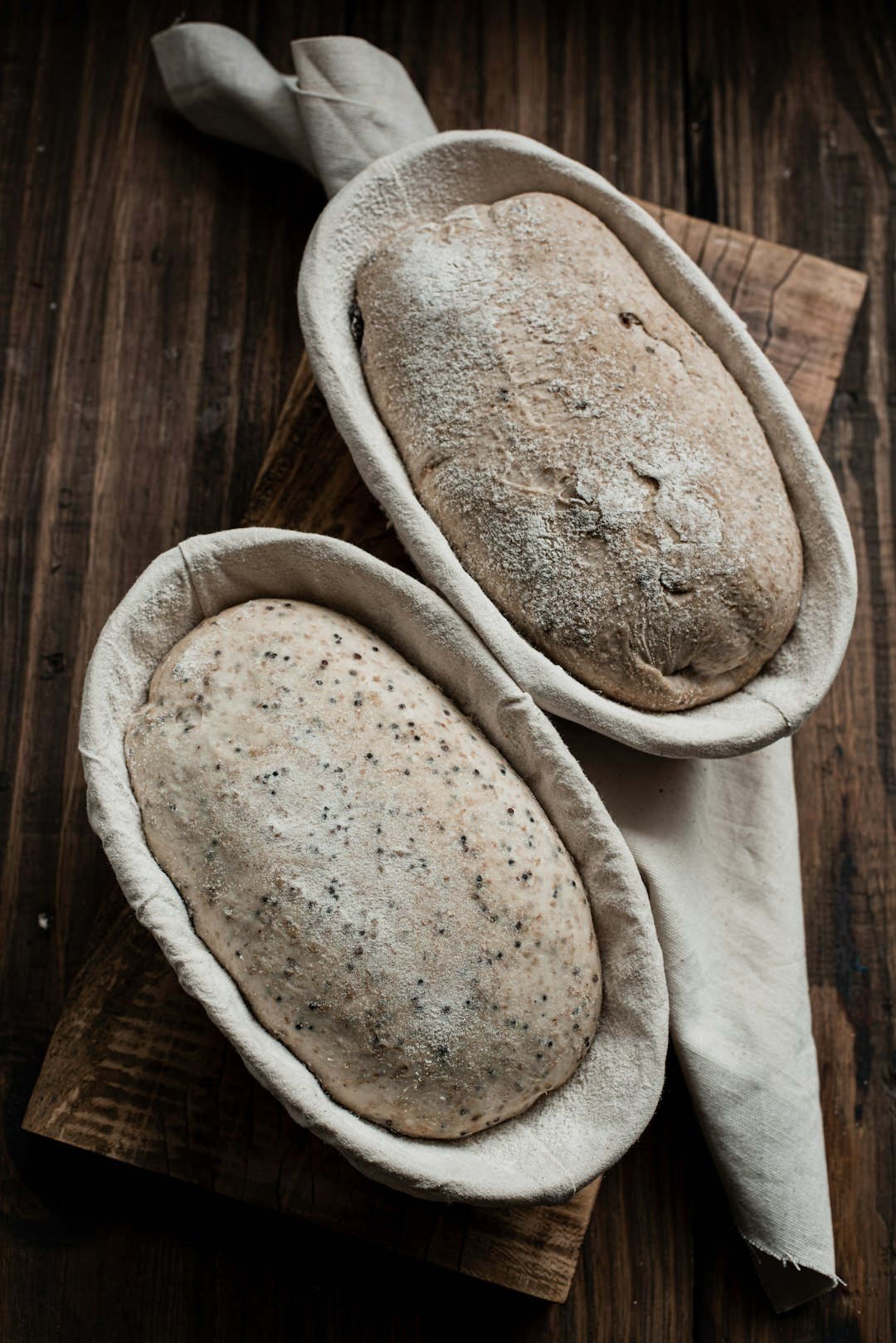 baking homemade bread